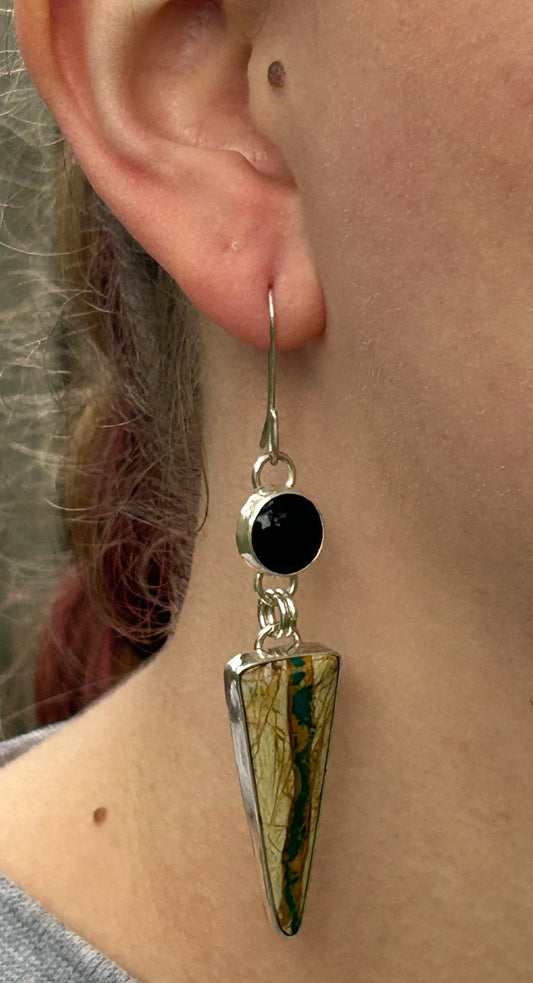 Earth & Ember Earrings - Taylor Made Silver