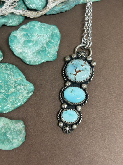 Golden Hills Trio Necklace - Taylor Made Silver