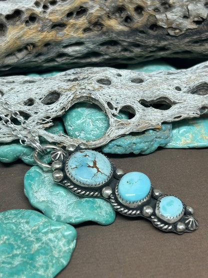 Golden Hills Trio Necklace - Taylor Made Silver