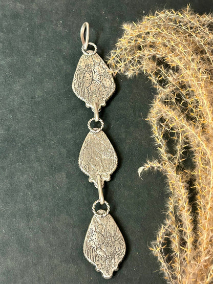 Hardy Pit Kingman Turquoise Pendant - Taylor Made Silver