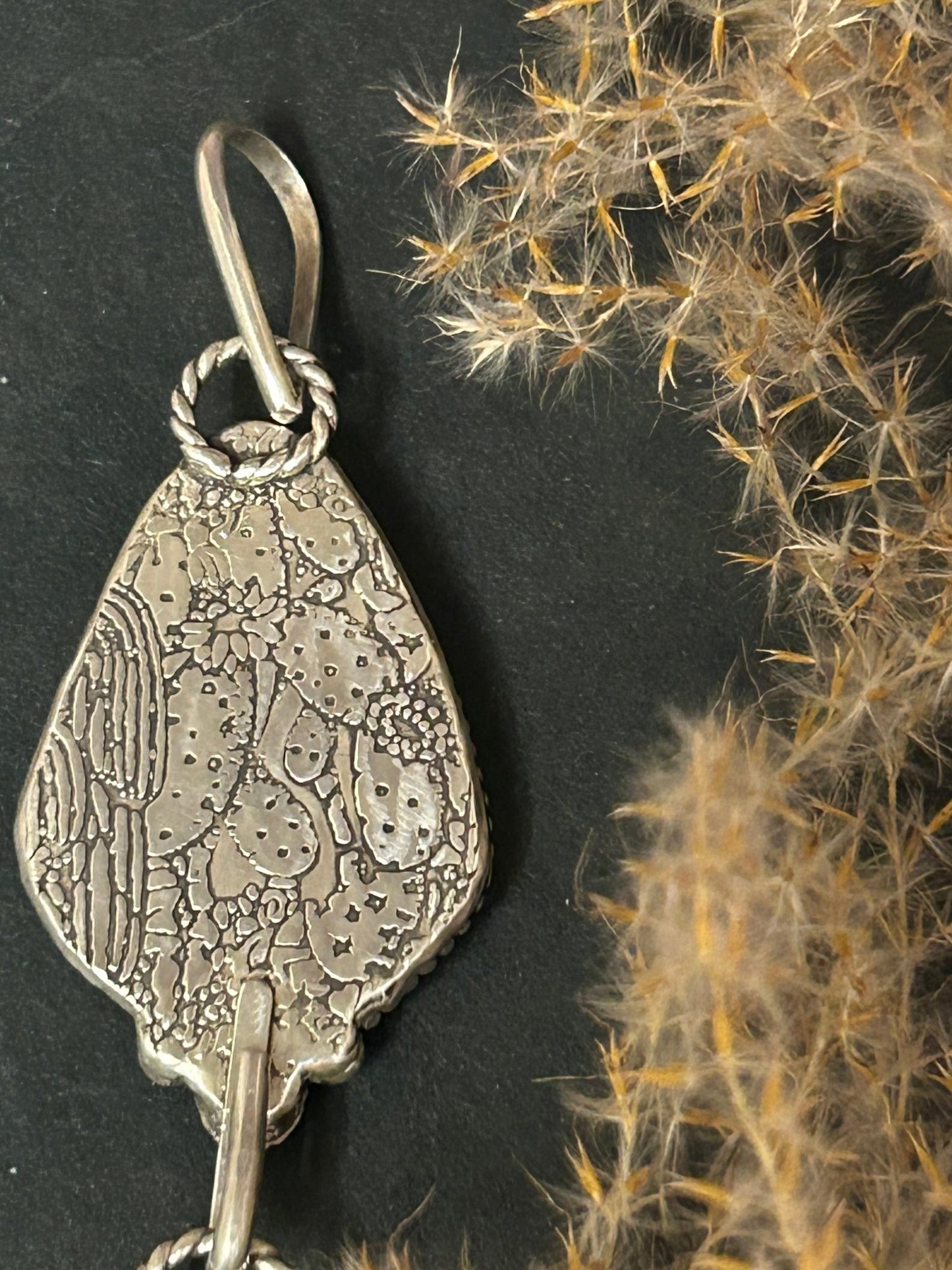 Hardy Pit Kingman Turquoise Pendant - Taylor Made Silver