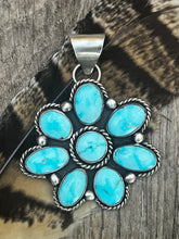 Load image into Gallery viewer, Campitos Turquoise Cluster Pendant

