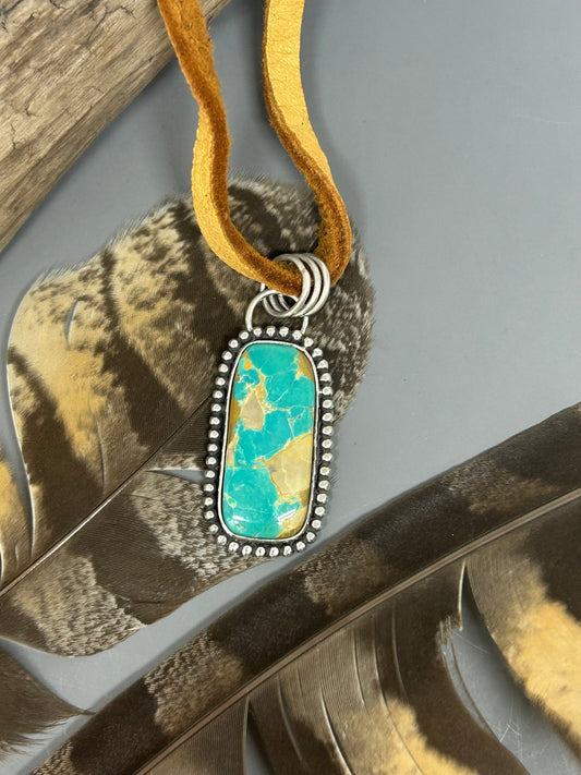 Royston Turquoise Sterling Silver Necklace - Taylor Made Silver