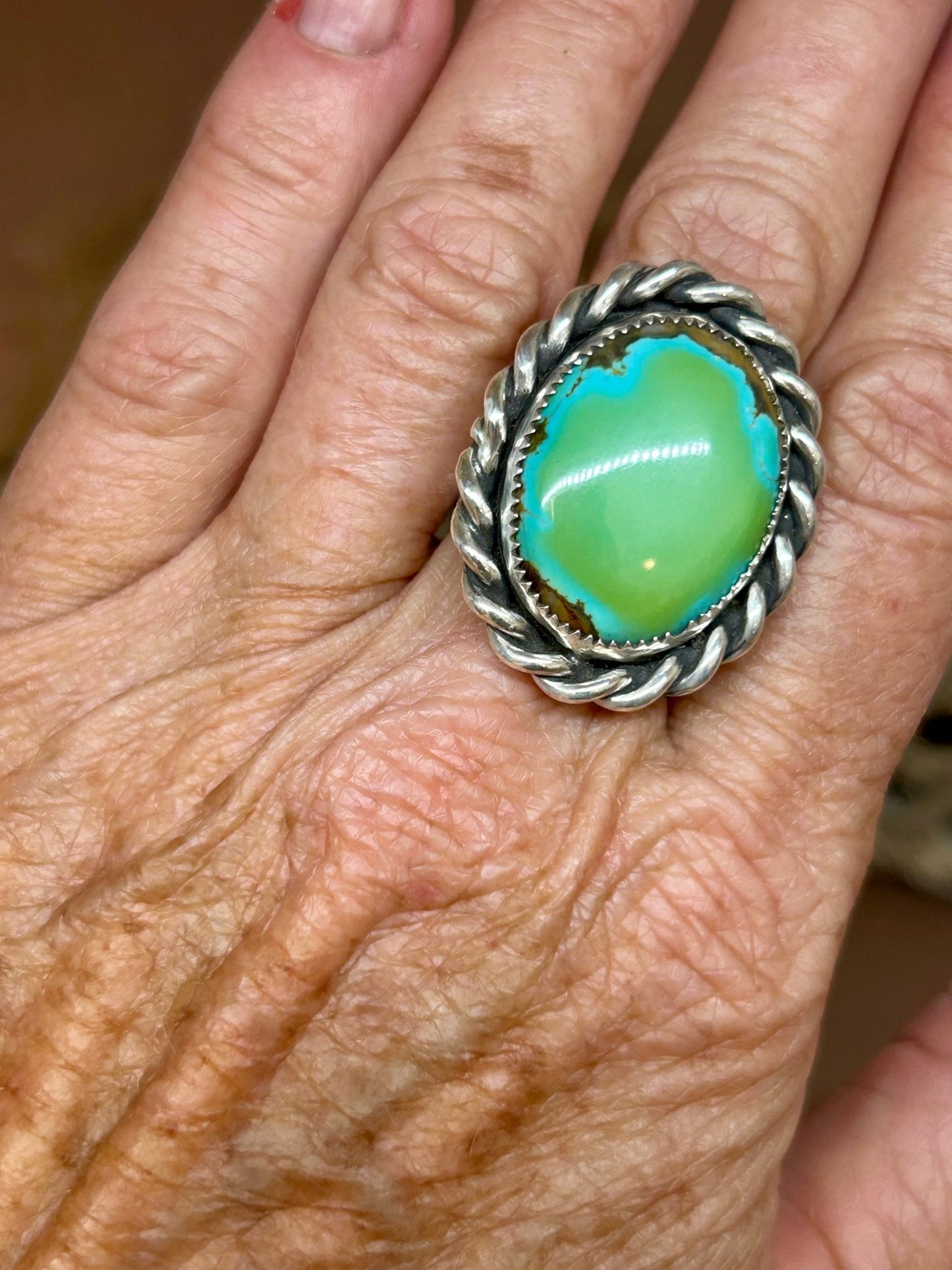 Supernova Sterling Silver Ring Size 7.5 - Taylor Made Silver
