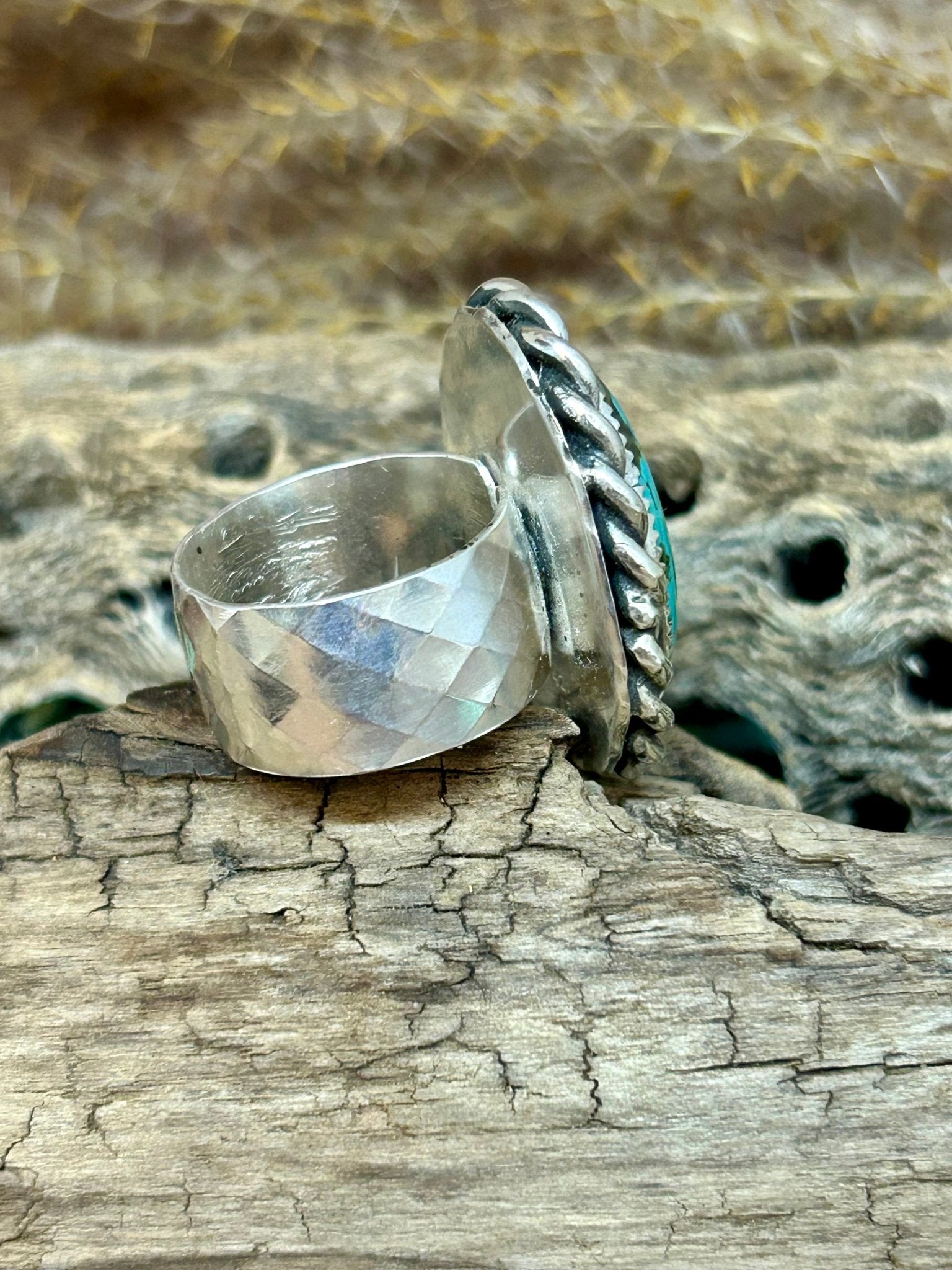 Supernova Sterling Silver Ring Size 7.5 - Taylor Made Silver