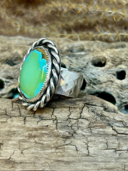 Supernova Sterling Silver Ring Size 7.5 - Taylor Made Silver