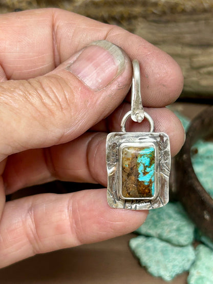 Tuff Gurlz Pendant 10 Royston Turquoise - Taylor Made Silver
