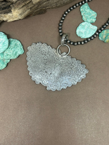 Turquoise Butterfly Pendant - Taylor Made Silver