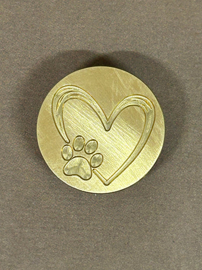 Wax Seal Charm Necklace - Taylor Made Silver