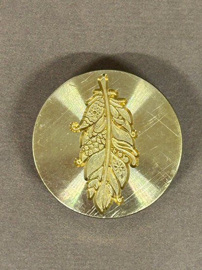 Wax Seal Charm Necklace - Taylor Made Silver