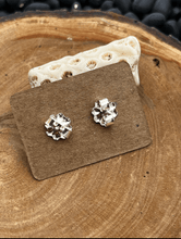 Load image into Gallery viewer, Coral Sterling Silver Stud Earrings - Taylor Made Silver
