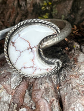 Load image into Gallery viewer, Cuff bracelet Spiny Oyster, Wild Horse Magnesite, Sterling Silver - Taylor Made Silver

