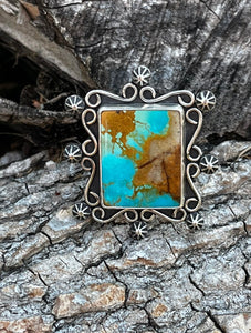 Southwestern Style Turquoise Ring - Taylor Made Silver