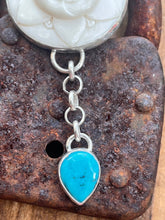 Load image into Gallery viewer, Sun and Moon Turquoise Necklace - Taylor Made Silver
