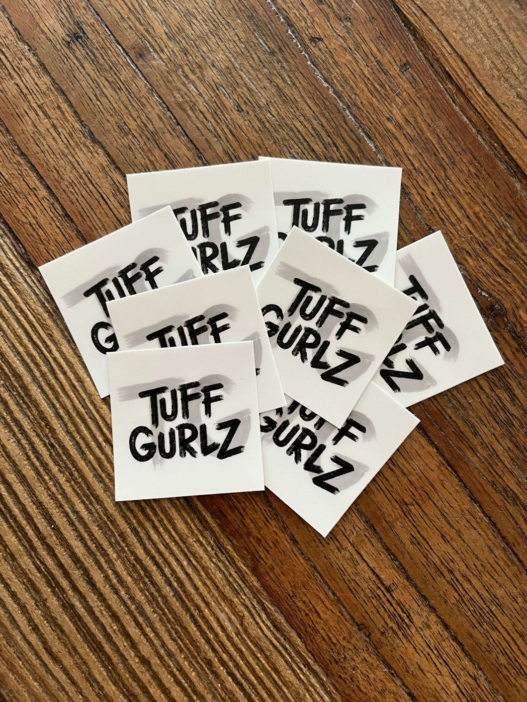 Tuff Gurlz Stickers - Taylor Made Silver